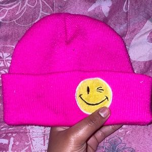 Pink kids hat